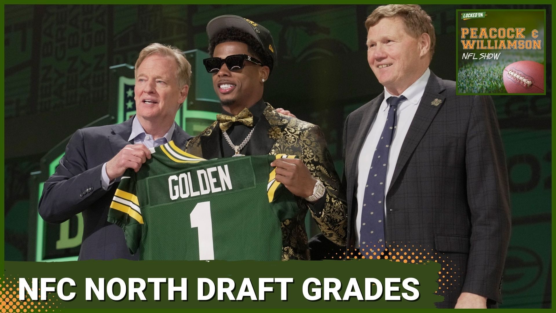 Grading the 2025 NFL Draft classes of the Chicago Bears, Detroit Lons, Green Bay Packers and Minnesota Vikings. Colston Loveland, Luther Burden, Matthew Golden...