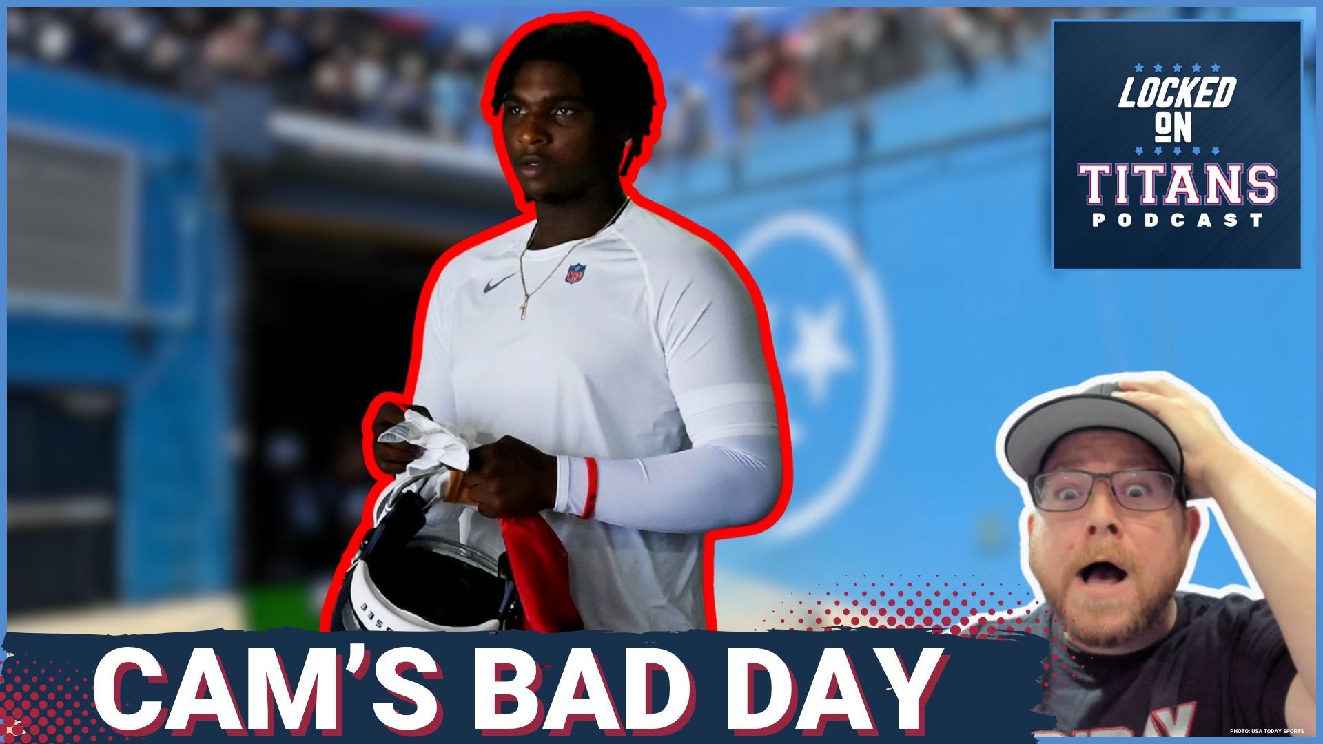 The Tennessee Titans put the pads on for the first time in training camp on Tuesday and it was a rough performance for Cam Ward. Ward threw multiple interceptions.