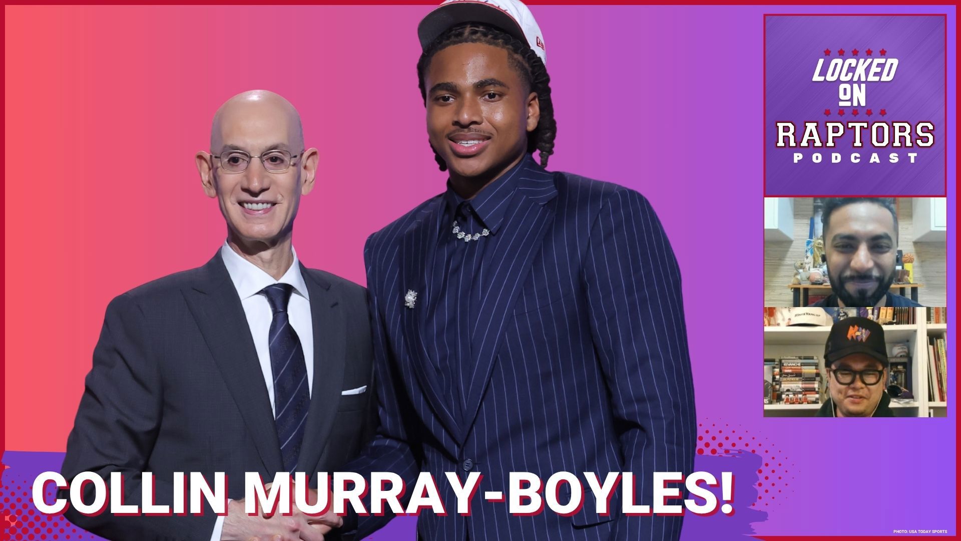 The Toronto Raptors Select COLLIN MURRAY-BOYLES At The 2025 NBA Draft