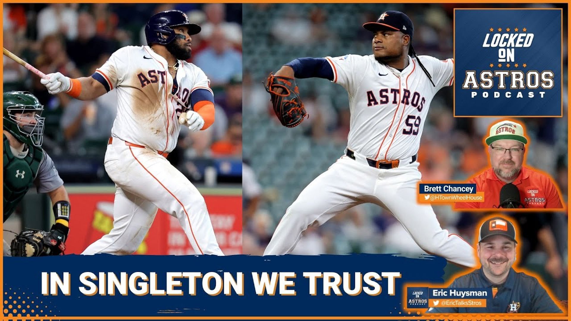 Astros avoid sweep thanks to Valdez and Singleton