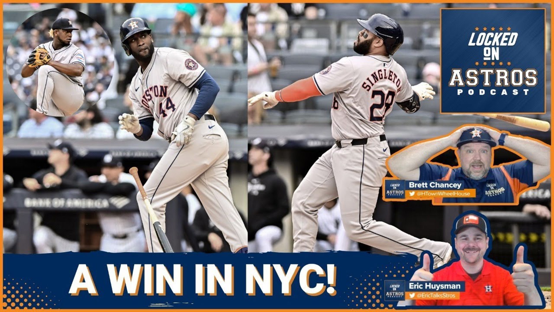 Astros get rare W in NYC behind Alvarez and Singleton