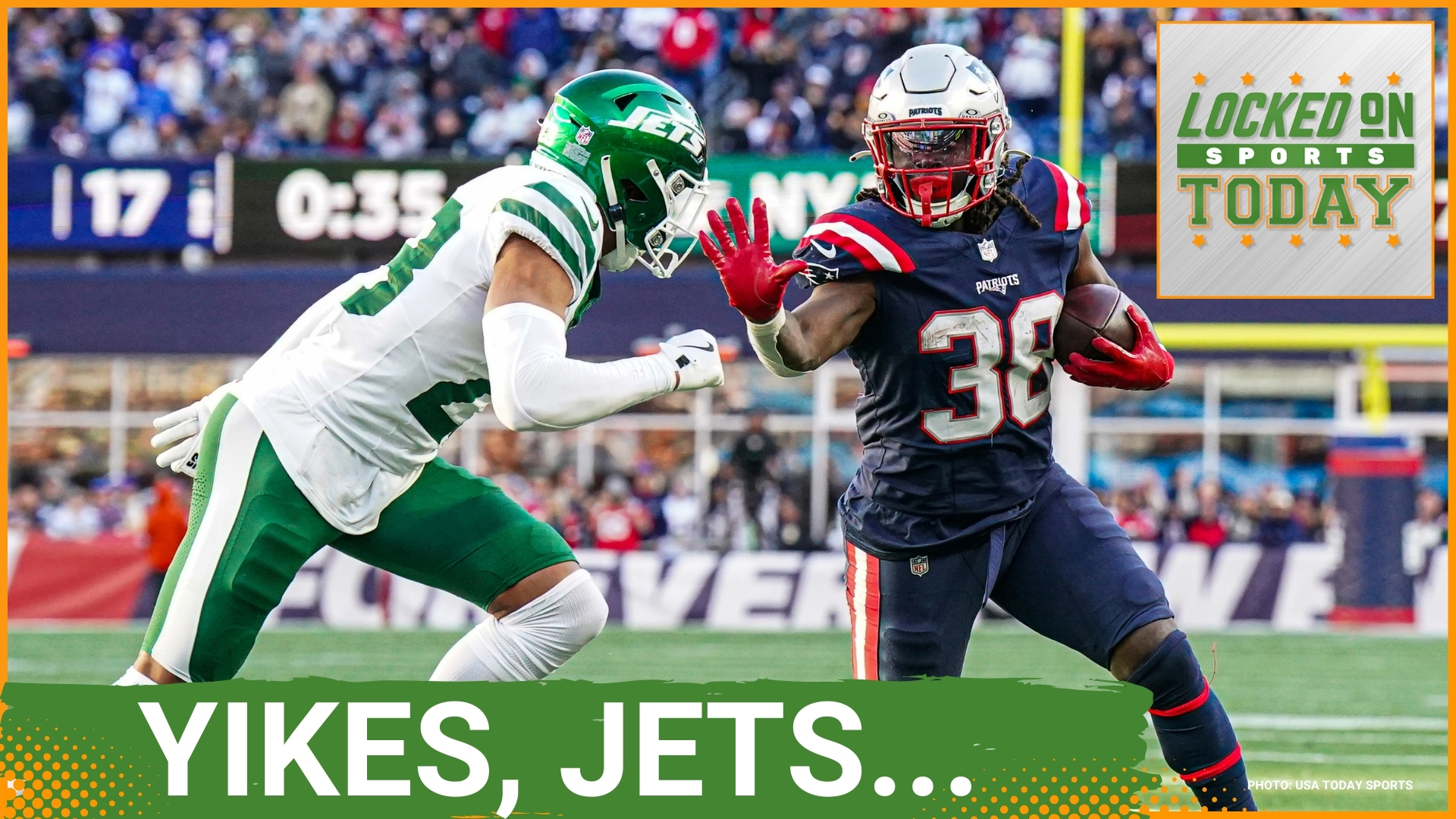 The New England Patriots and New York Jets have the exact same record and…no…that is not a good thing. Also, the Browns exorcized a lot of demons on Sunday.