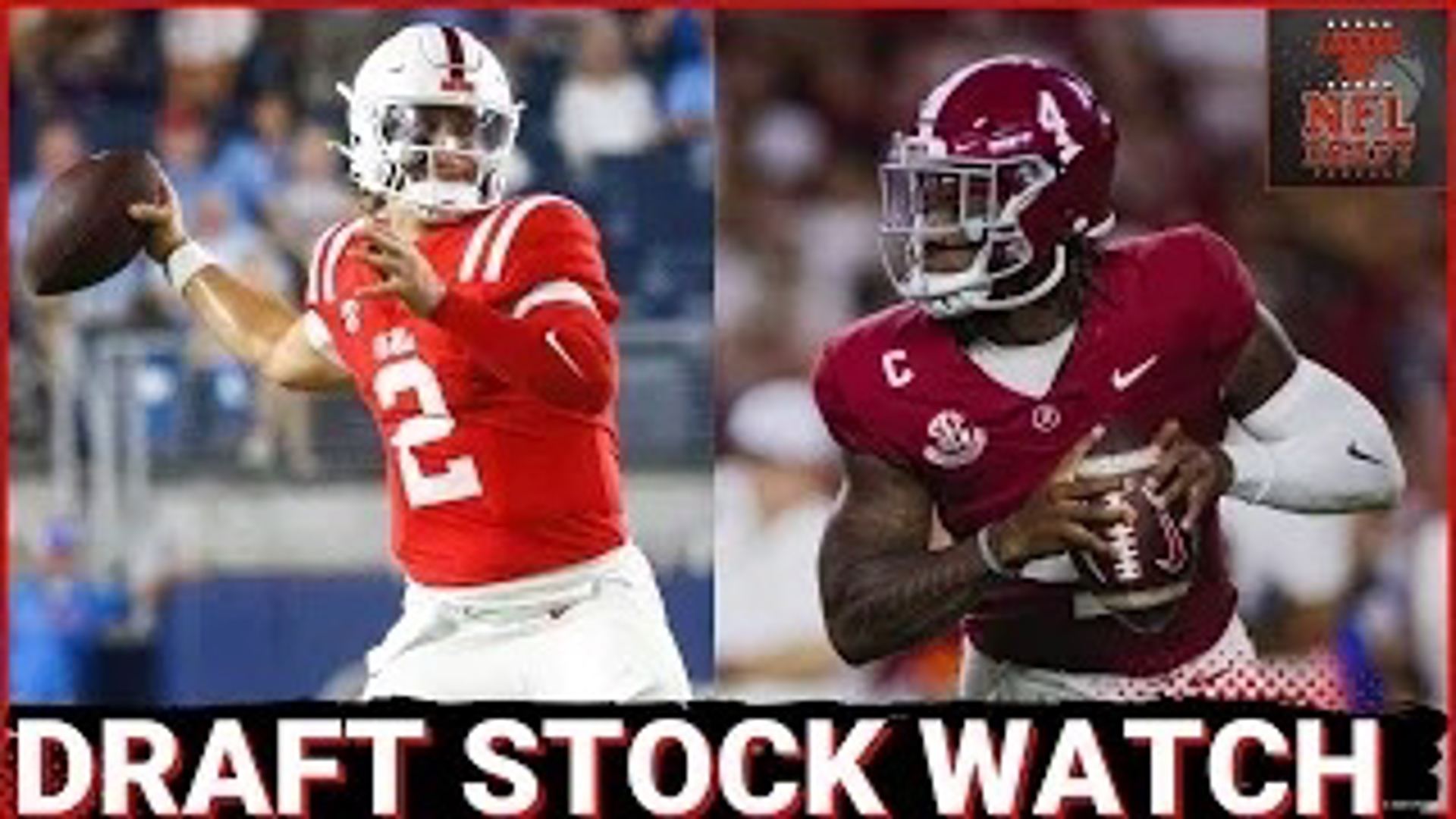 Ole Miss QB Jaxson Dart & Alabama's QB Jalen Milroe face stiff defensive competition in week 5 of college football.