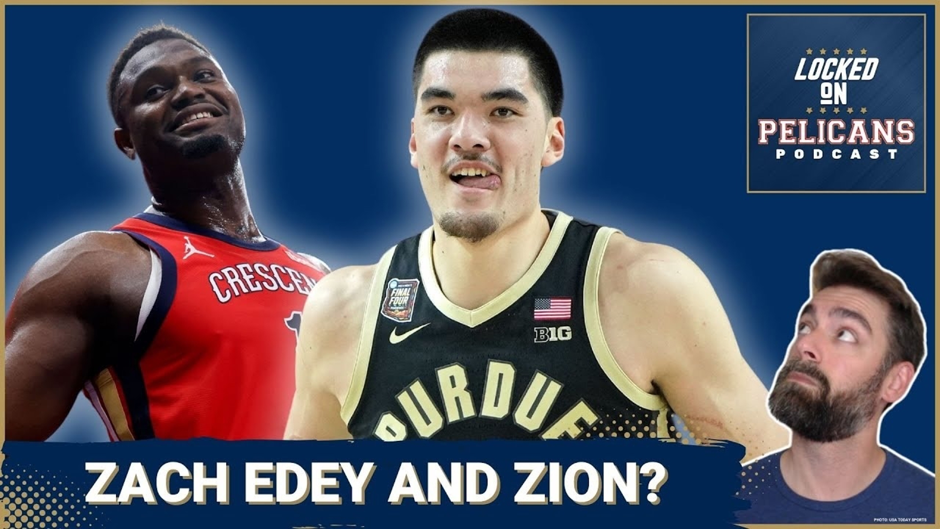 The New Orleans Pelicans are reportedly brining in Zach Edey for a pre-draft workout. Jake Madison looks at how Edey would fit next to Zion Williamson on the Pels.