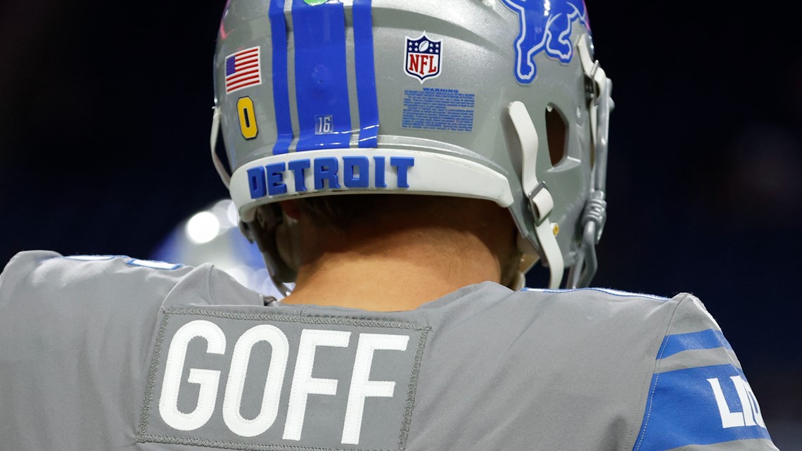 Lions honoring Oxford shooting victims with helmet decals, shirts