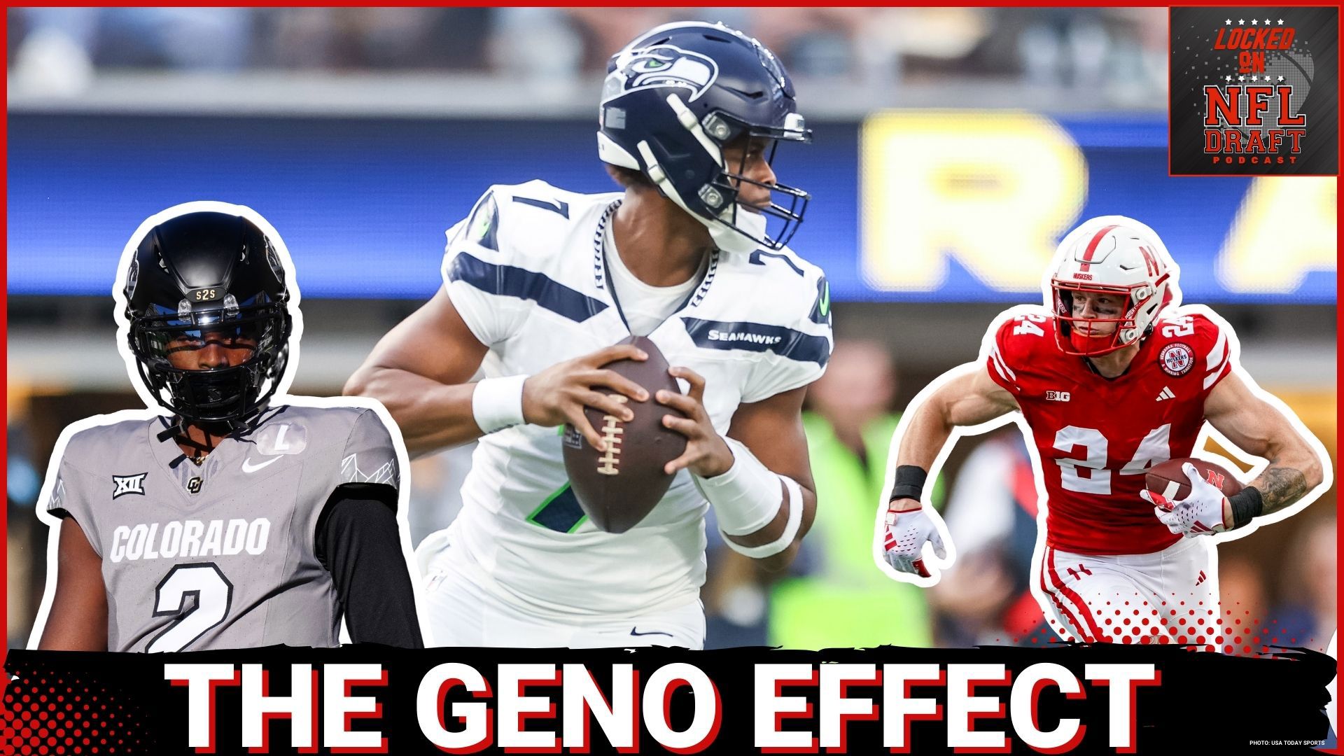 Shedeur Sanders is rumored to slide down the board during the 2025 NFL Draft. DP and Keith discuss how the trade for Geno Smith impacts Sanders's draft stock.