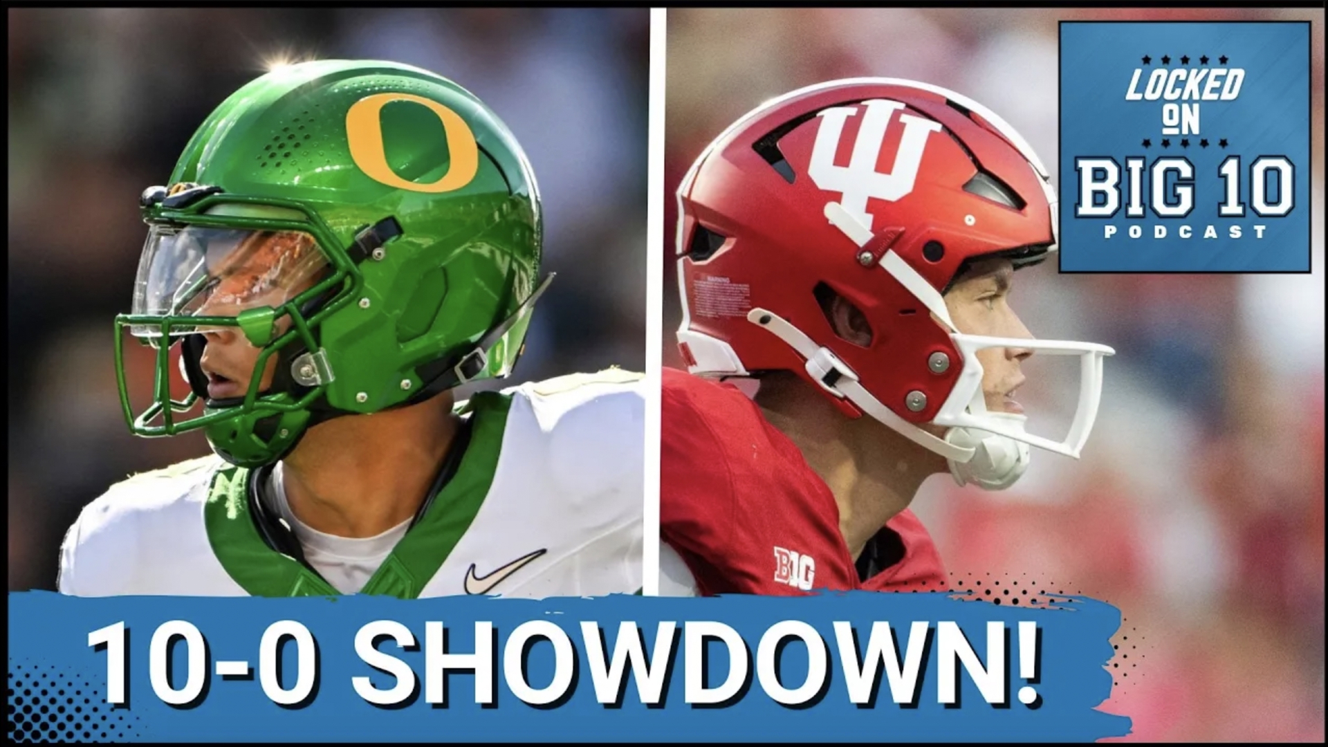 Top ranked Oregon and undefeated Indiana seek (10-0) records this college football weekend as they both look to remain on top of the Big Ten standings