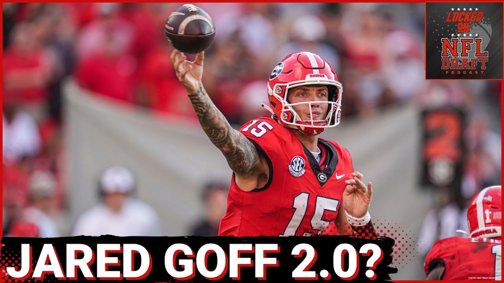 QB Carson Beck is compared to Detriot Lions QB Jared Goff NFL