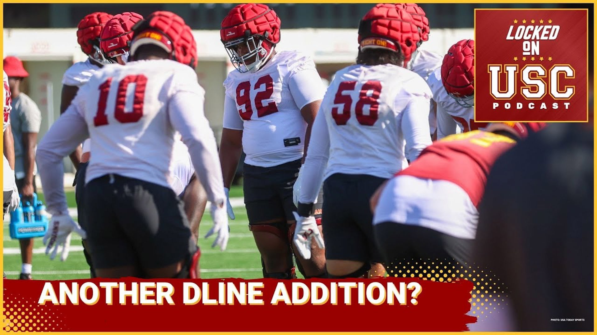 When the USC defensive linemen are feeling good about the team,  then the whole team is starting to feel a certain vibe.