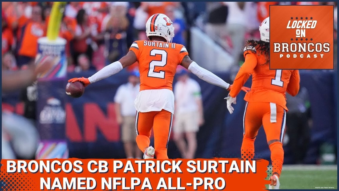 Denver Broncos CB Patrick Surtain named to NFLPA All Pro Team