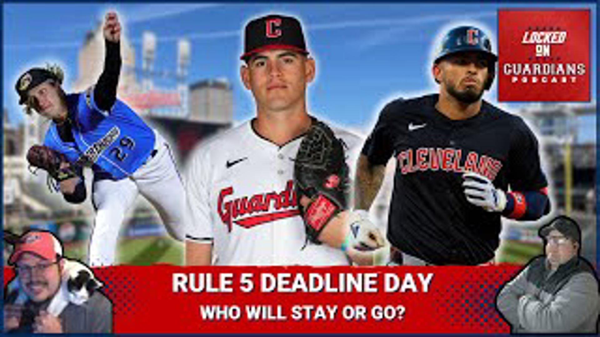 It's Rule 5 protection day in Major League Baseball! Who will the Cleveland Guardians protect? Who will they leave out in the cold? Will they make any trades?