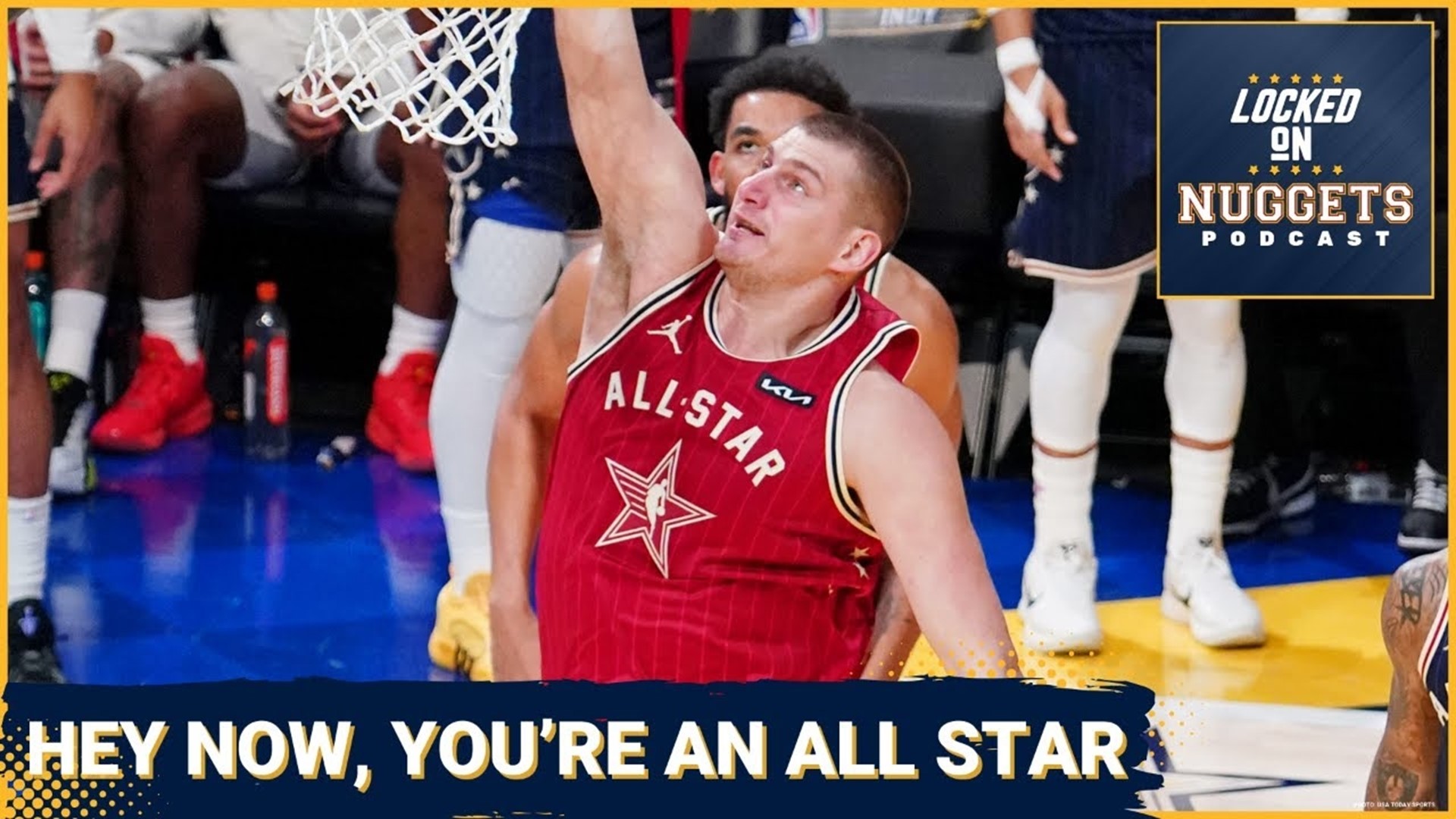 Nikola Jokic was the only Nugget to travel to Indiana for All-Star weekend for the All-Star game and we got to see Jokic embrace his fun and free self.