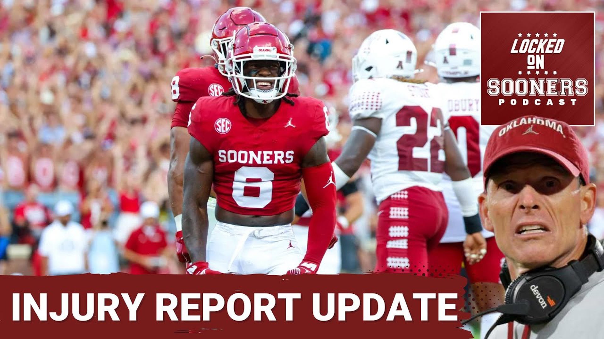 Oklahoma Sooners Get BAD News On Latest Injury Report