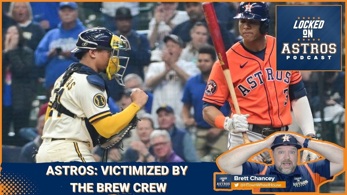 Astros Lose to the Brew Crew