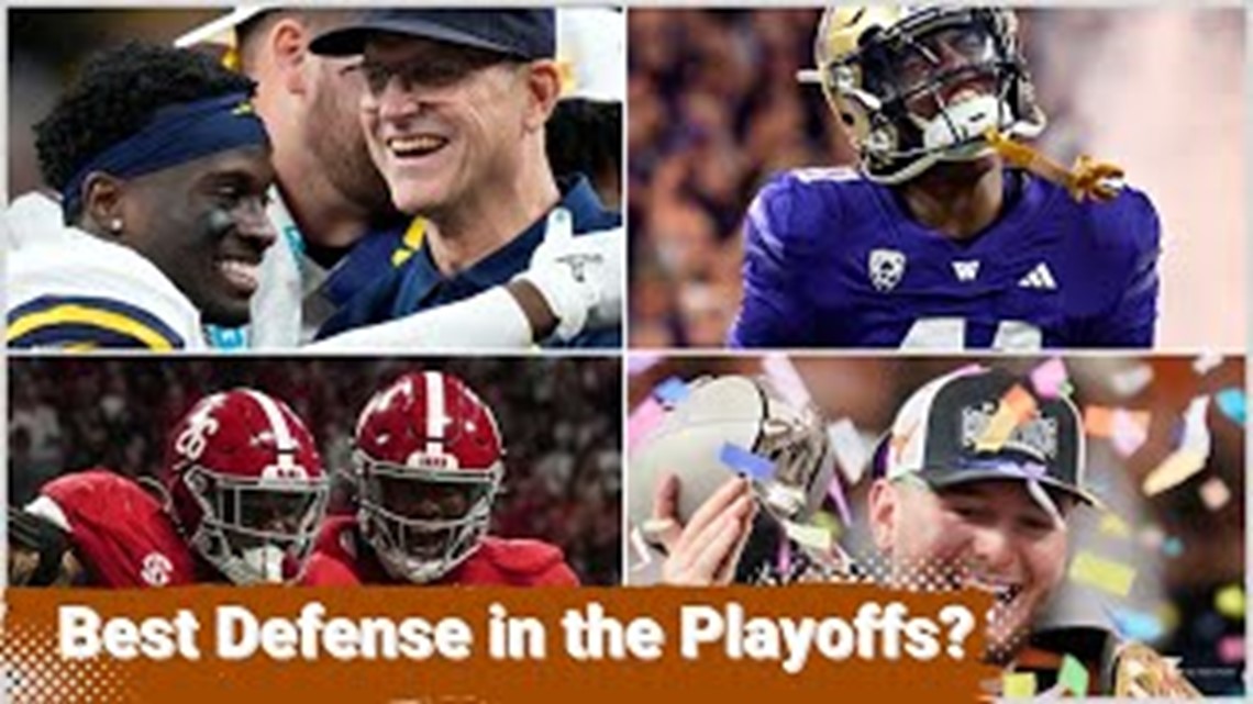 Texas, Alabama, Michigan and Washington Which College Football Playoff
