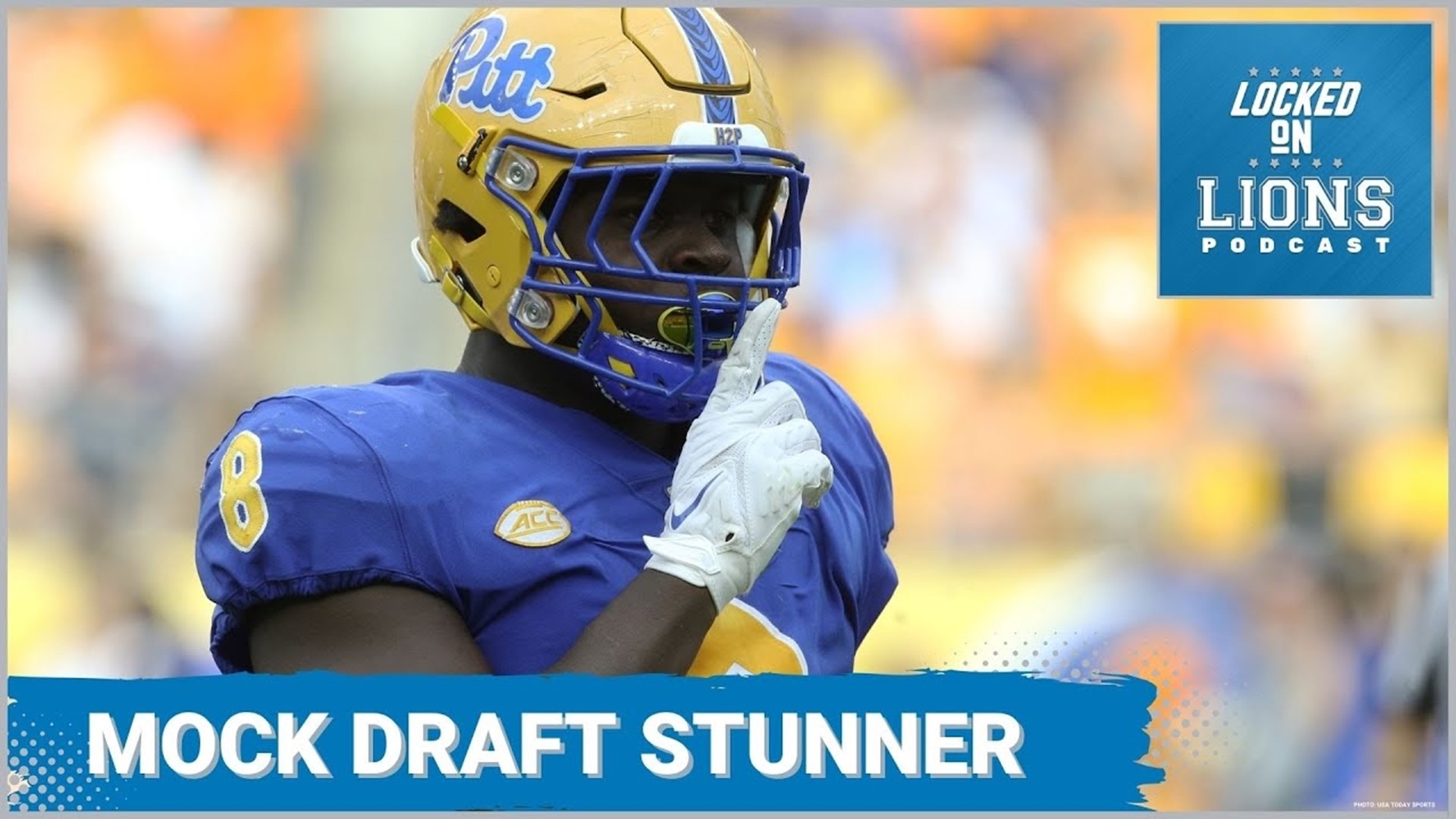 Locked on Mock Draft stunner for #Lions. Colton Pouncy from The