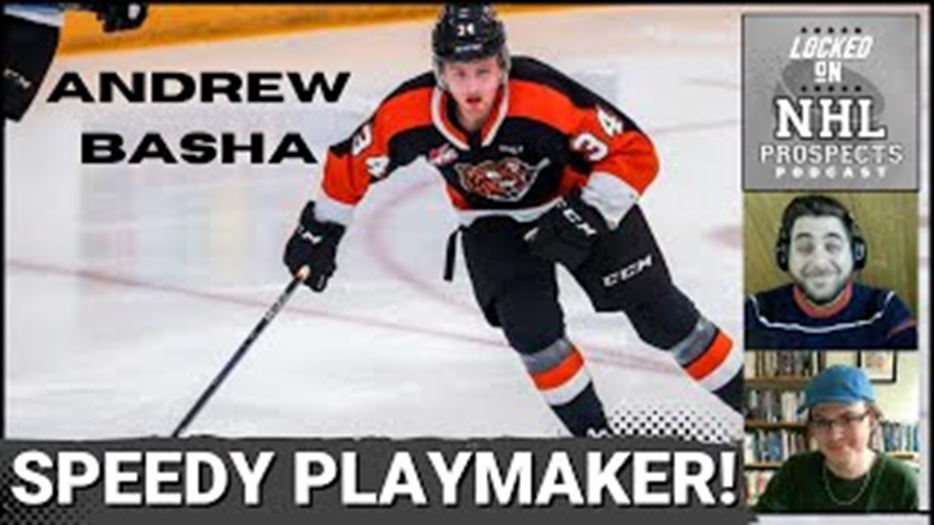 In this episode of the Prospect Spotlight series, our scouts take a half-hour deep dive into the speedy playmaking winger with checking ability: Andrew Basha!