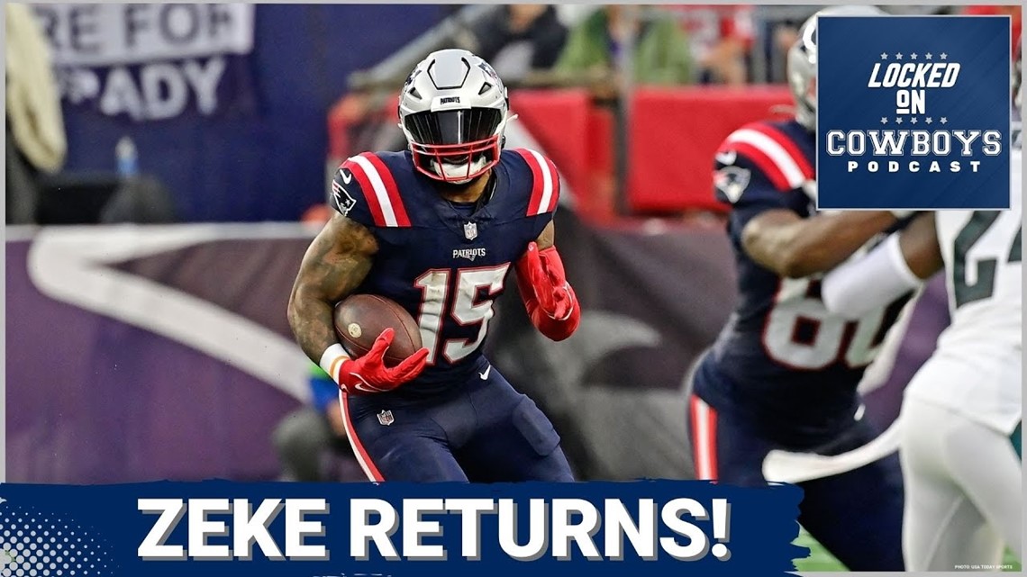 Ezekiel Elliot returns: How to watch today's New England Patriots vs. Dallas  Cowboys game - CBS News