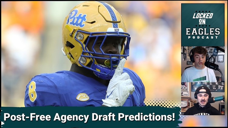 Philadelphia Eagles draft predictions after free agent signings! Who will they draft in 1st round?