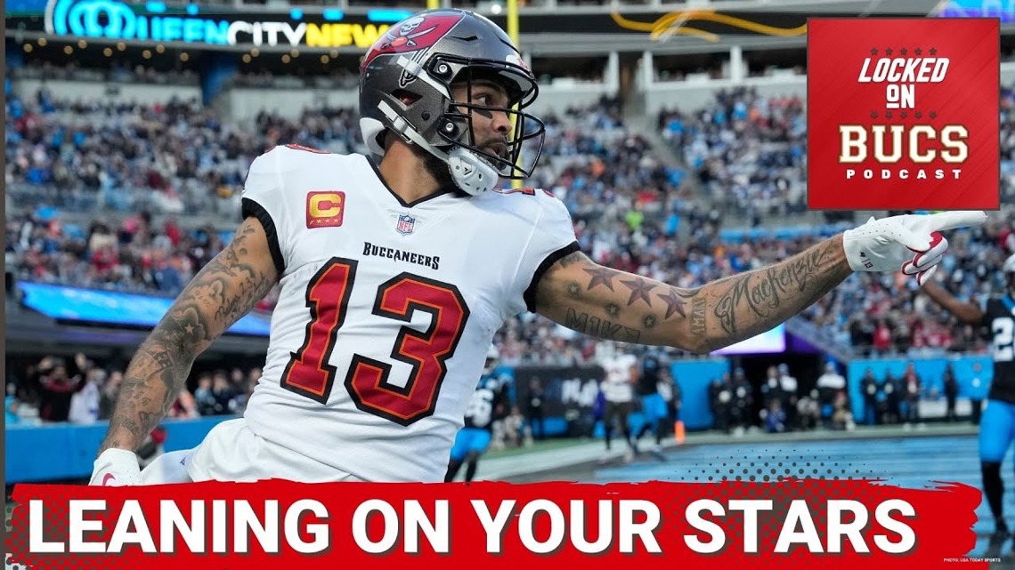 Tampa Bay Buccaneers Mike Evans, Bucky Irving In vs Raiders | Baker ...