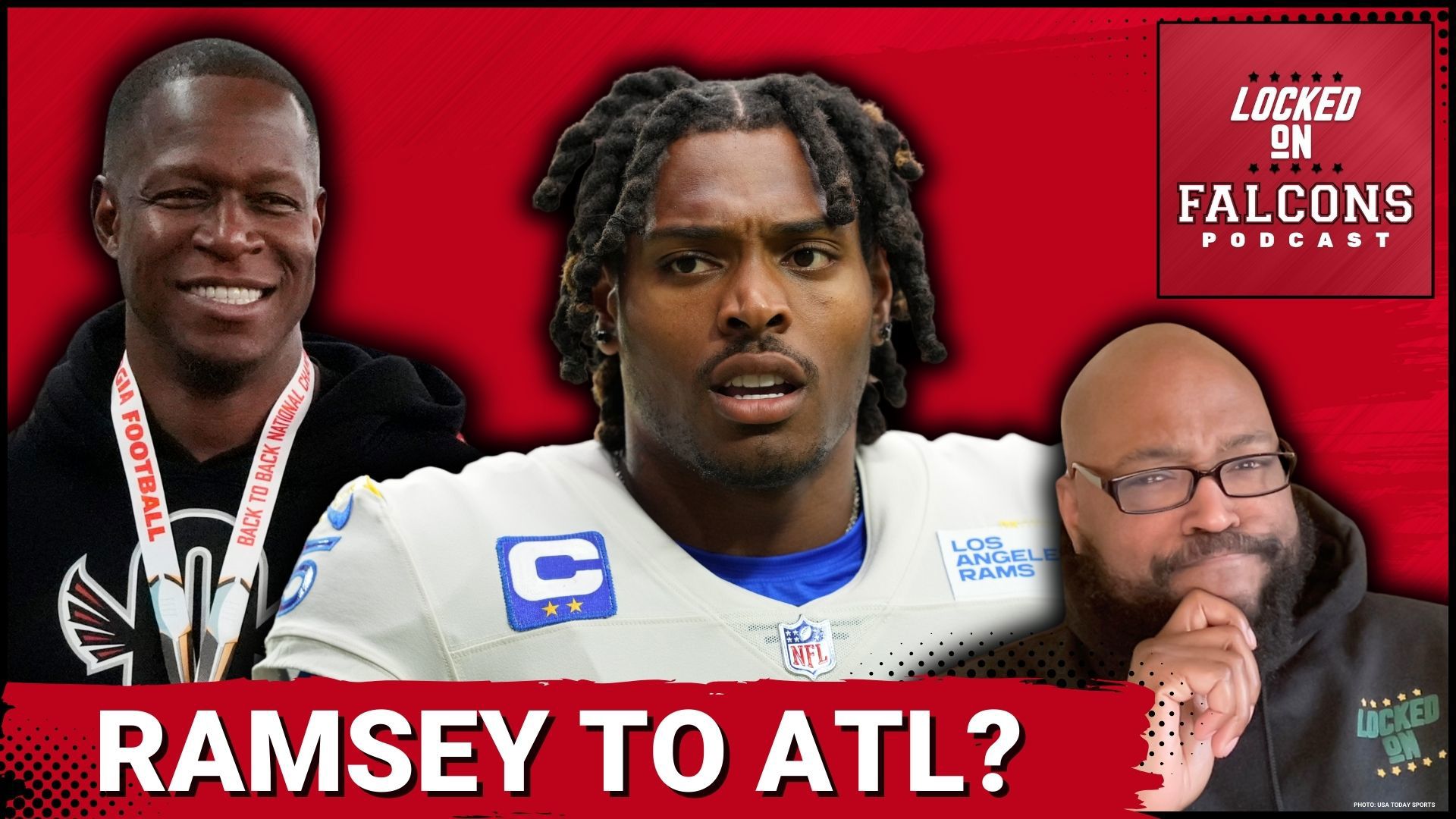 Will the Atlanta Falcons trade for Miami Dolphins cornerback Jalen Ramsey now that he's on the trade block?