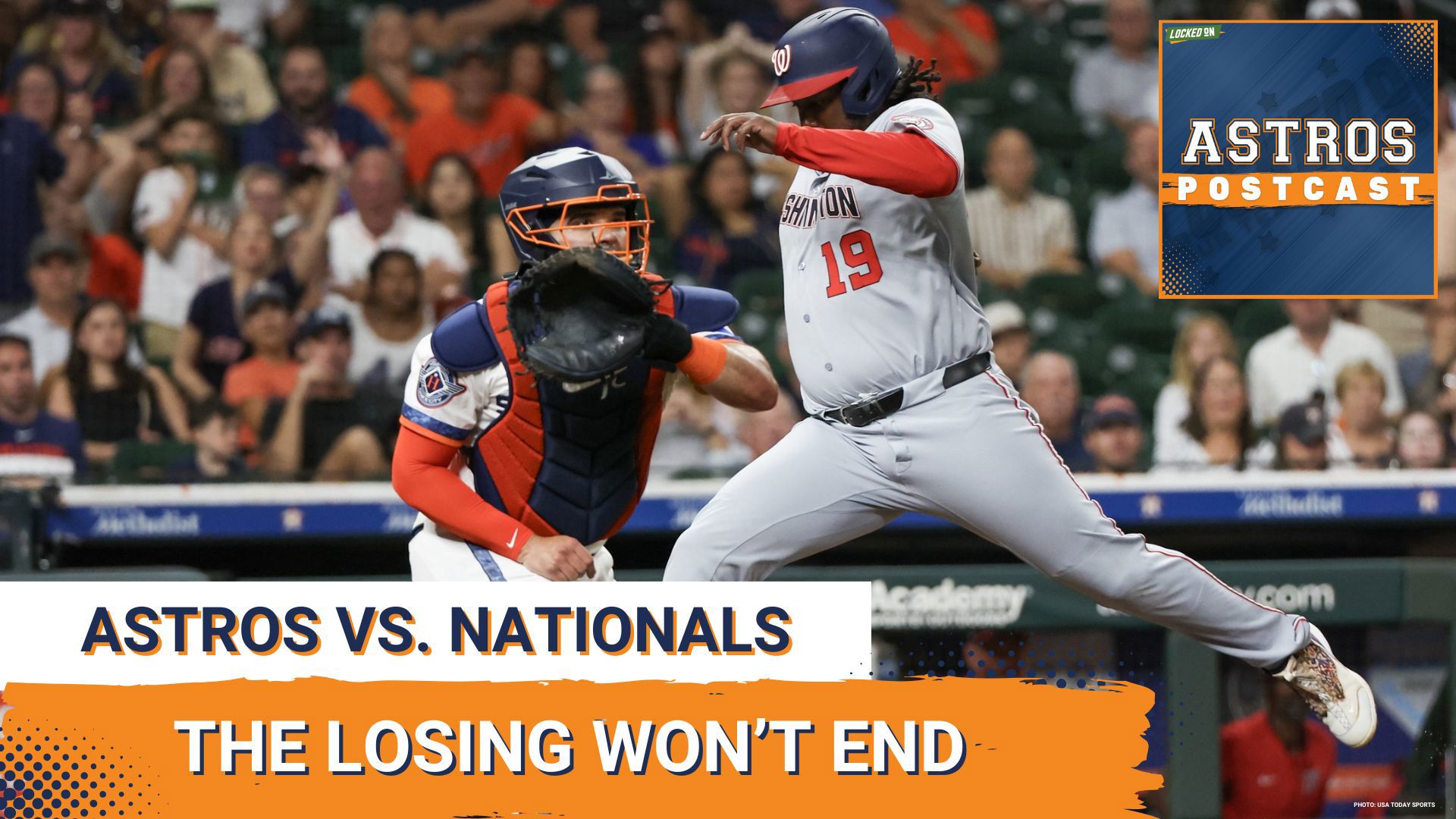 The Houston Astros remain in a bad place as they dropped their fifth game in a row on Monday, falling to the Washington Nationals in the series opener.