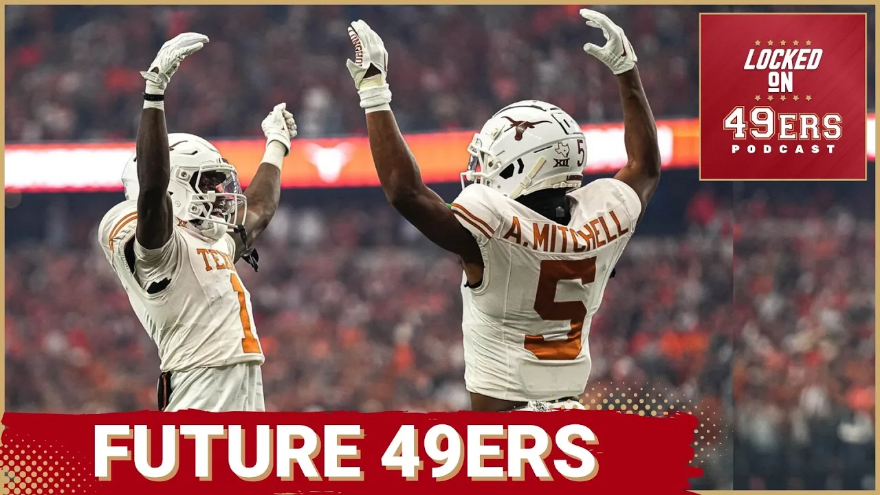 Scouting reports on a pair of Texas wide receivers, Xavier Worthy and Adonai "AD" Mitchell. Are they an NFL Draft fit for the San Francisco 49ers?