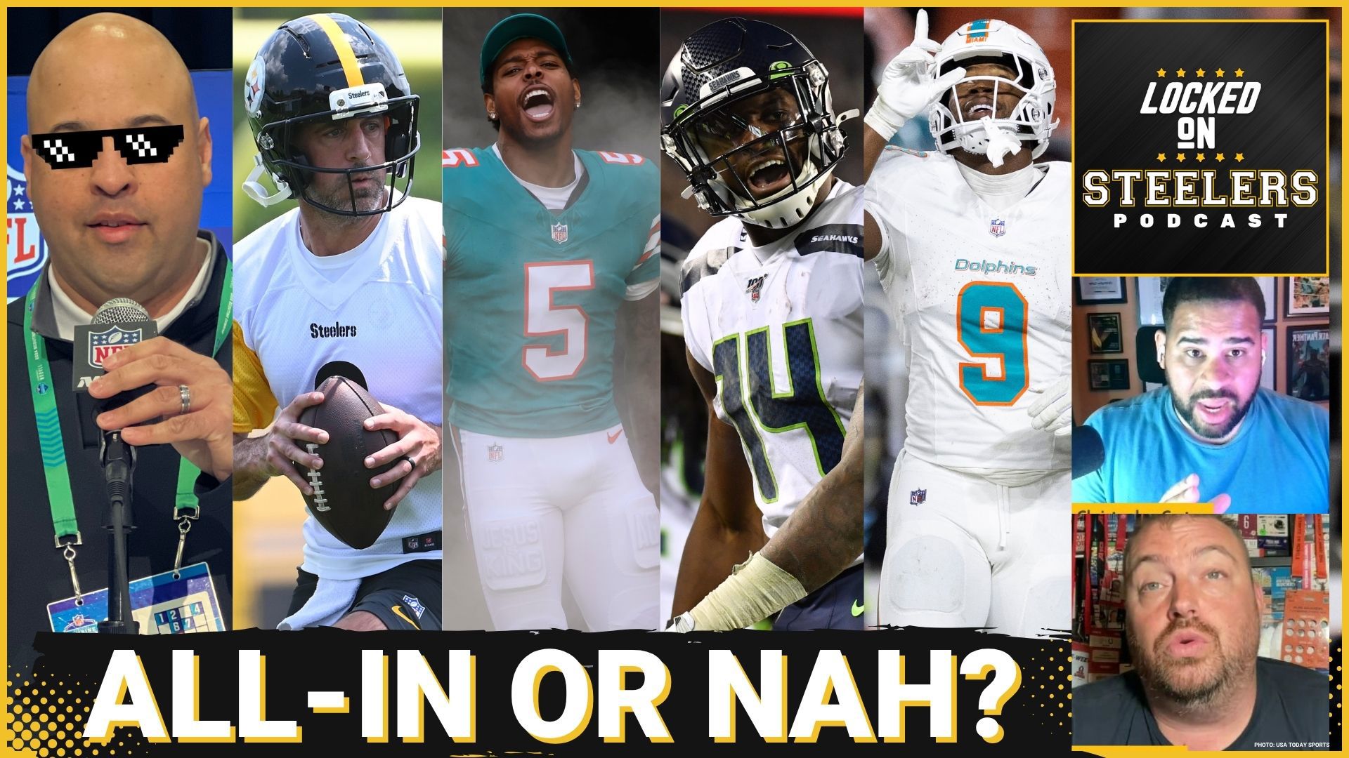 The Steelers' trade for Jalen Ramsey and Jonnu Smith that sent Minkah Fitzpatrick to the Dolphins shook the NFL, but does it mean they're all-in for 2025?