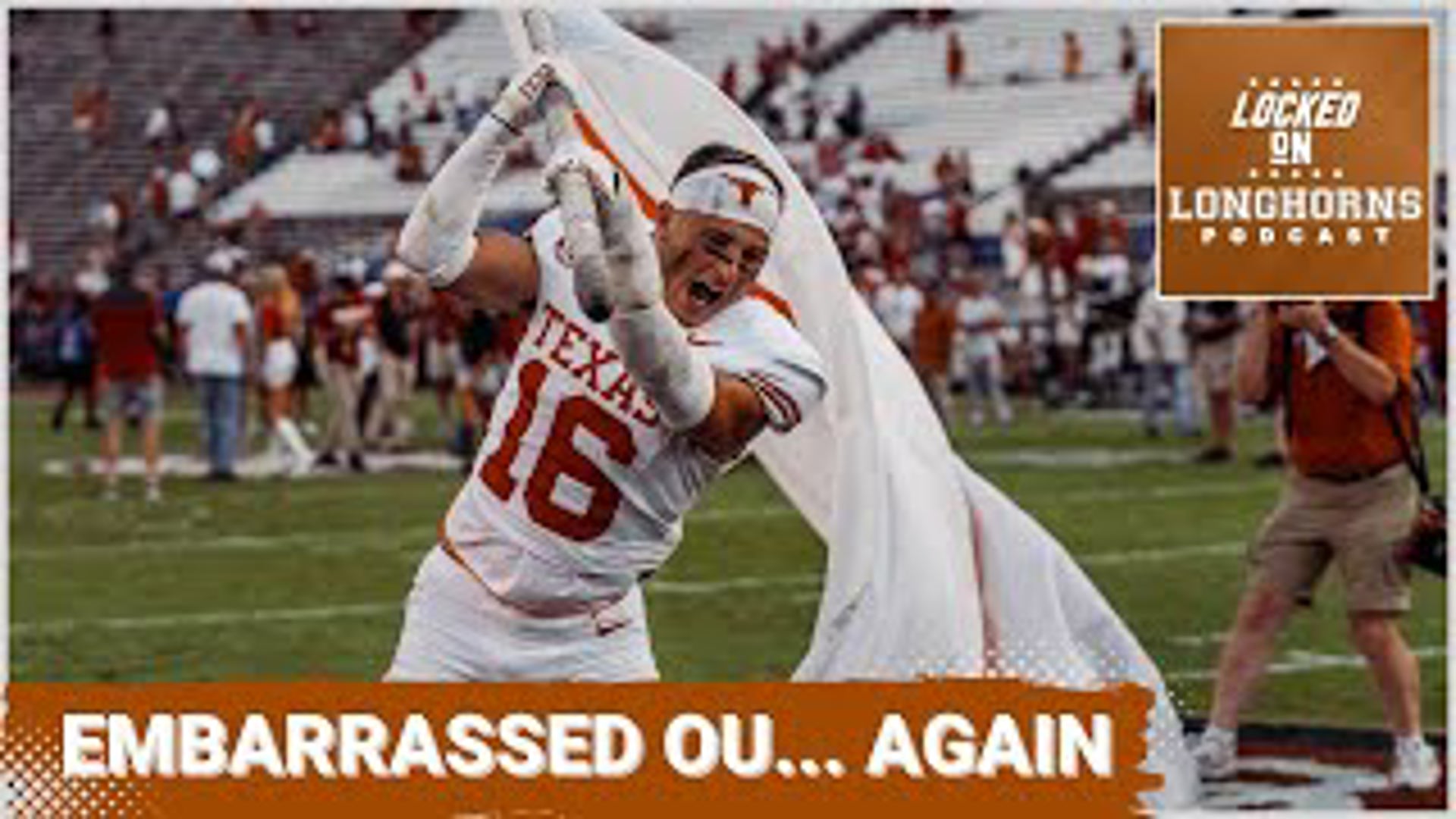 The Texas Longhorns once again dominated the Oklahoma Sooners to the point to where they did not even score a touchdown in the Cotton Bowl.