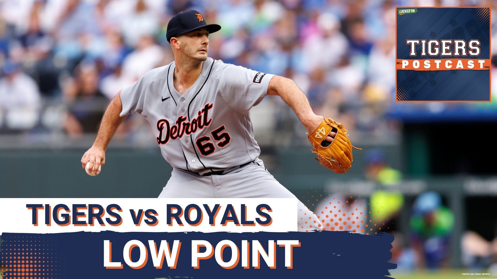 TIGERS POSTCAST: SEASON LOW POINT! Detroit Tigers Lose To Kansas City ...