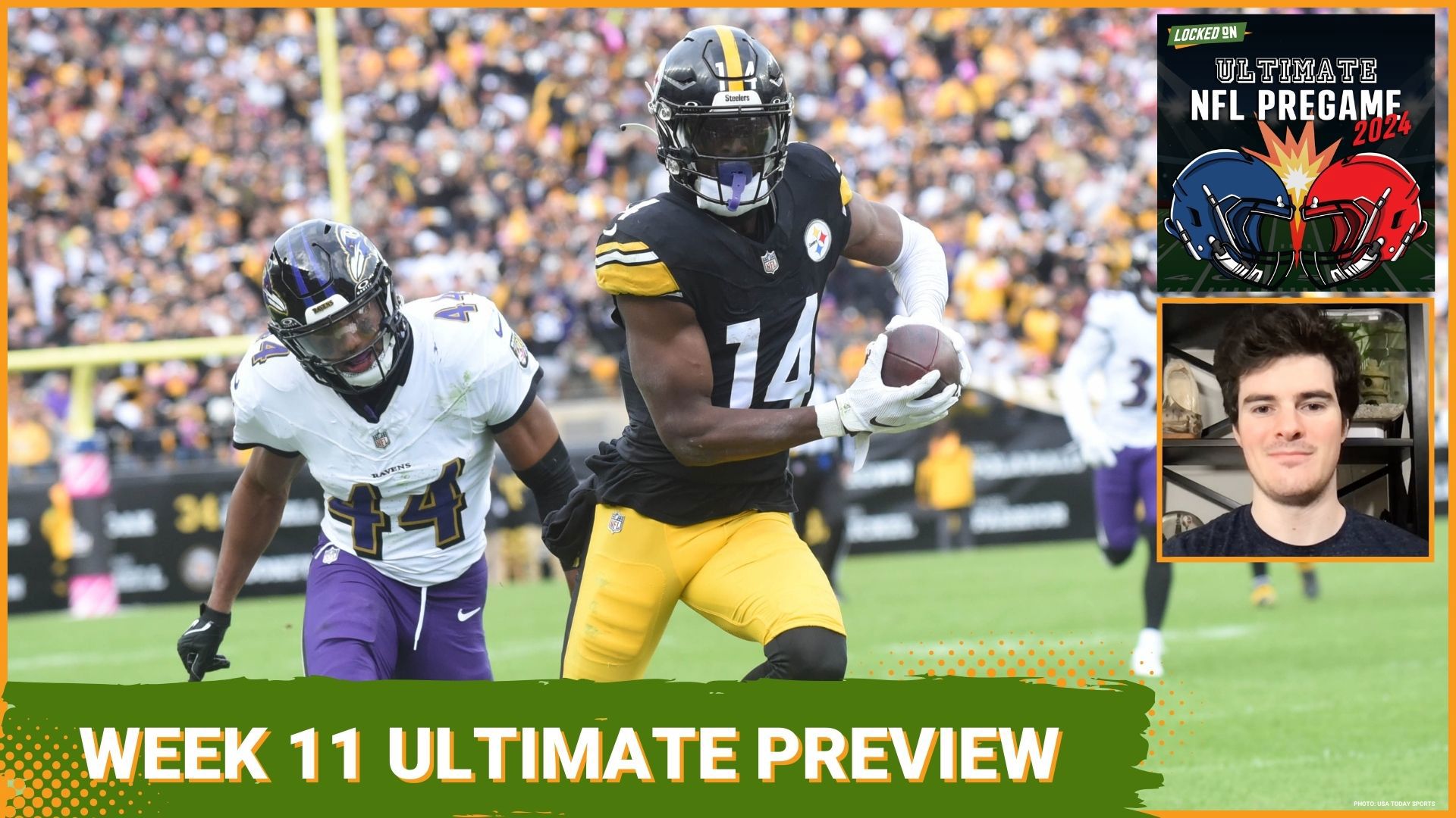 We look at the Baltimore Ravens and Pittsburgh Steelers' battle for the AFC North and more in a great Week 11 slate of NFL games.