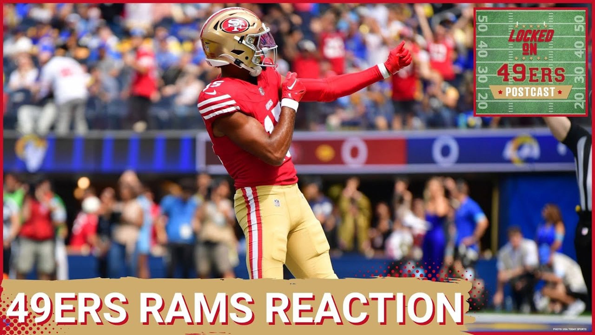 The San Francisco 49ers jumped out to a two-touchdown lead in the first quarter and lead for nearly the entire game, but a Joshua Karty drilled a field goal to win.