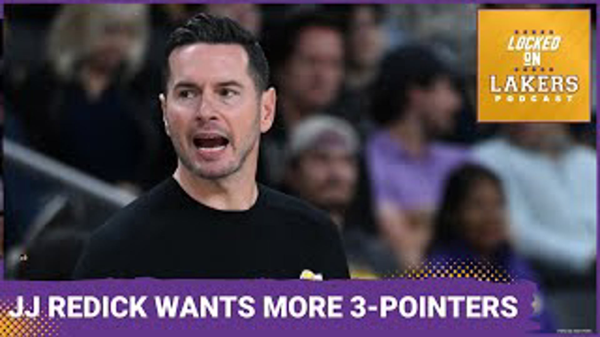 In Sunday's preseason loss to the Suns, the Lakers took 40 3-pointers. JJ Redick says it was a nice start, but he'd like to see even more of them!