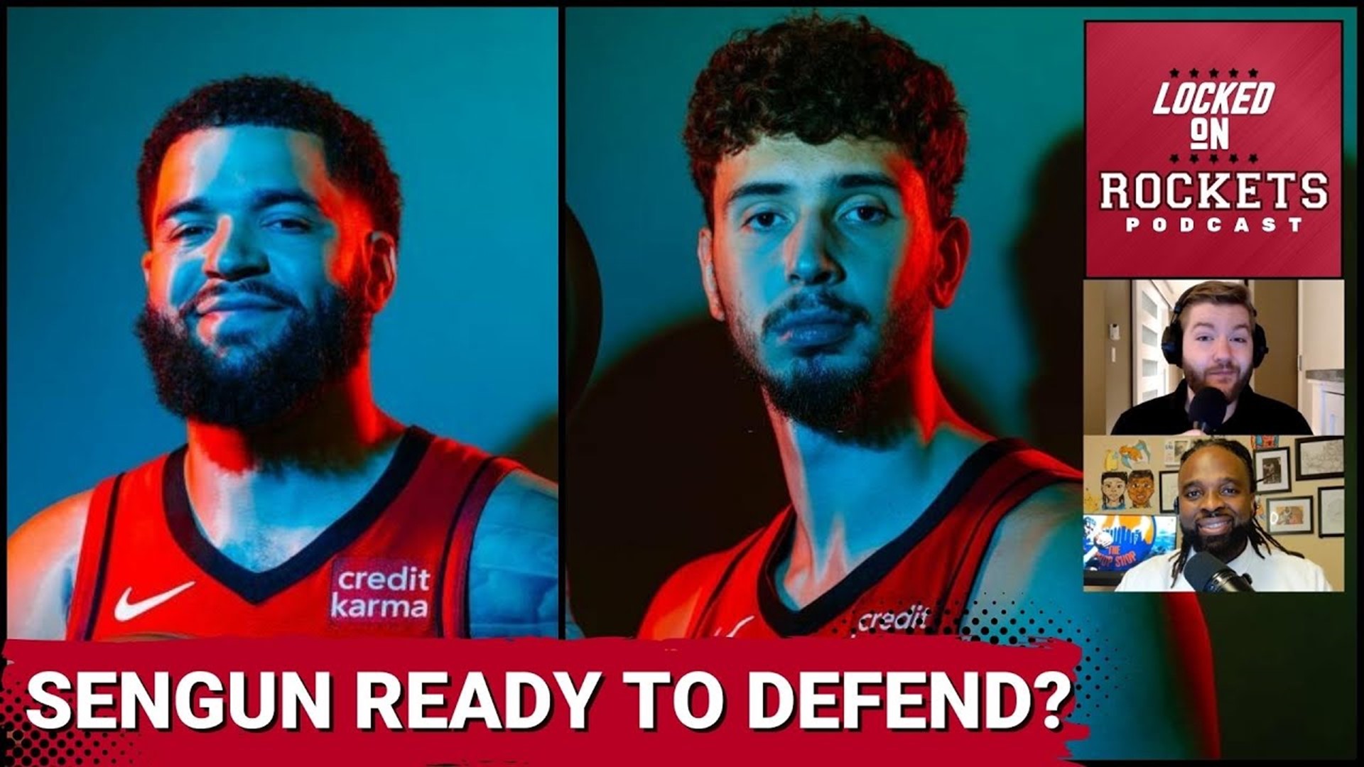 Houston Rockets Training Camp. Alperen Sengun Defense, Fred VanVleet