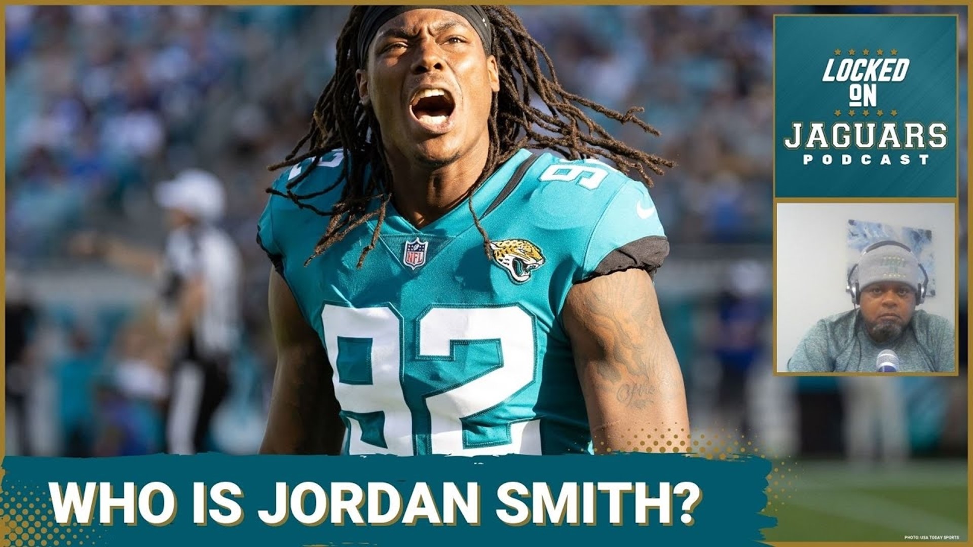 EDGE Jordan Smith is coming back from an ACL injury with the intent of making the Jacksonville Jaguars pass rush great again. Who is he? Listen up and Tony Wiggins t