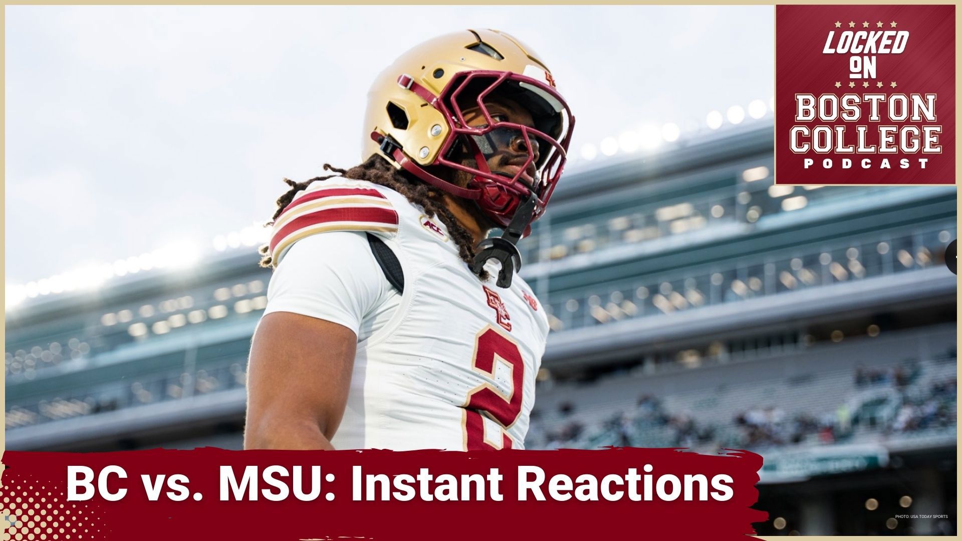 Boston College Eagles football suffers heartbreaking double-overtime loss to Michigan State.