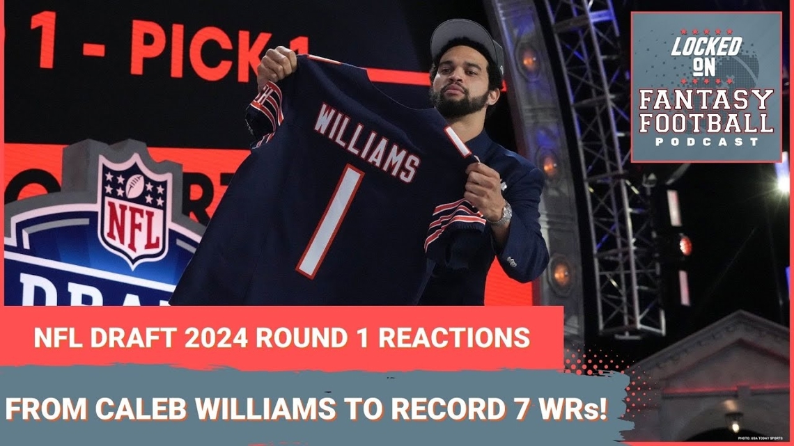 Fantasy football reactions to first round of 2024 NFL Draft