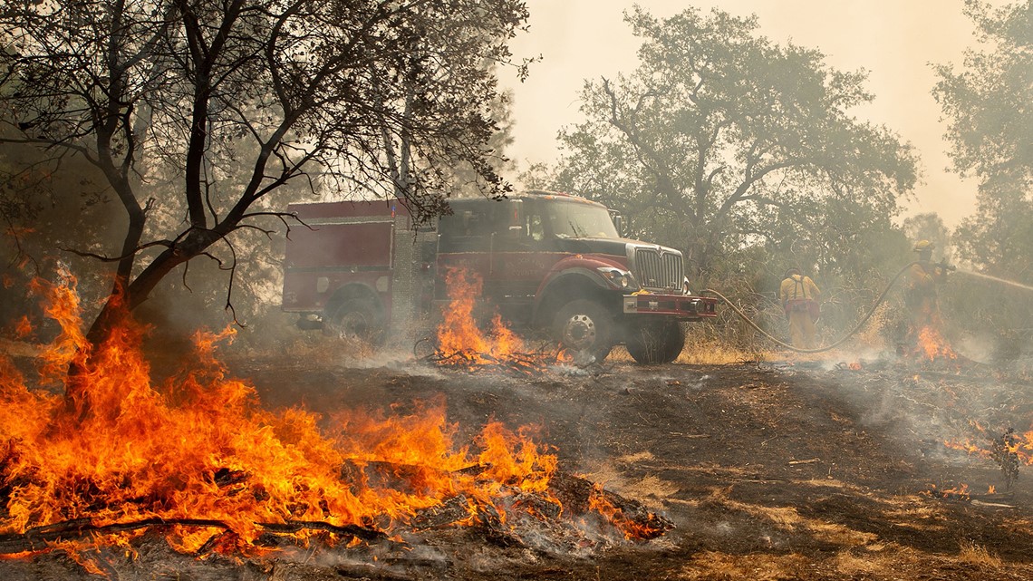 S Carr Fire devastates Redding California