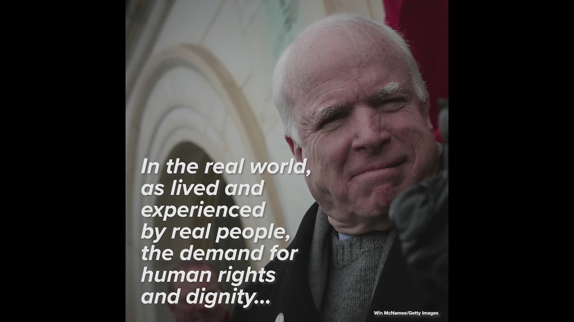 Remembering John McCain: 7 quotes from the late senator | kvue.com