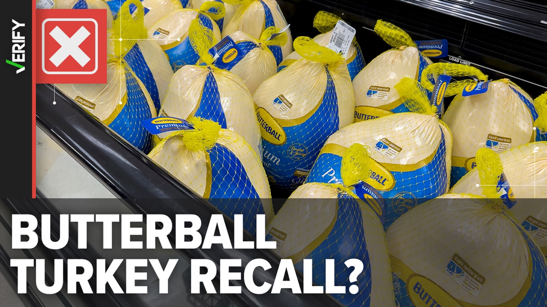 Is there a recall on Butterball turkeys?