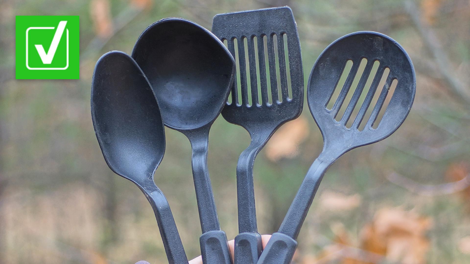 Recent headlines suggest people should throw out certain kitchen utensils because they contain harmful chemicals.