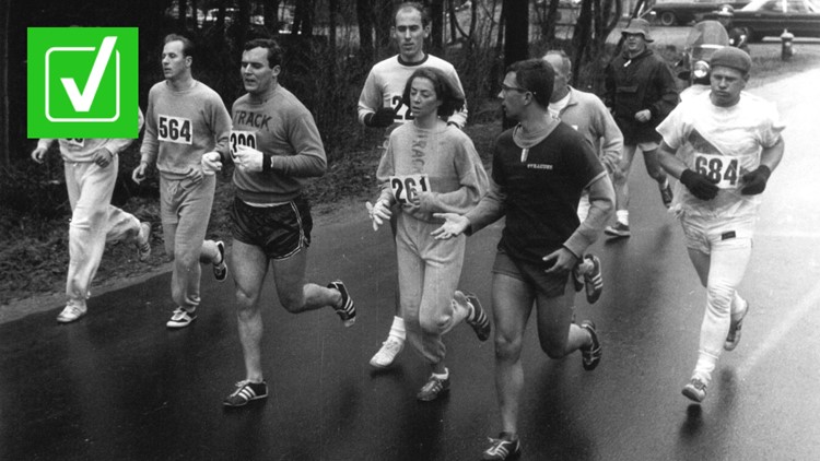 Yes, two women ran in the Boston Marathon before women were officially allowed to compete