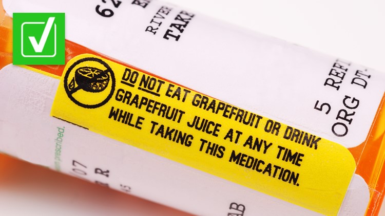 Yes, grapefruit can negatively interact with some medications