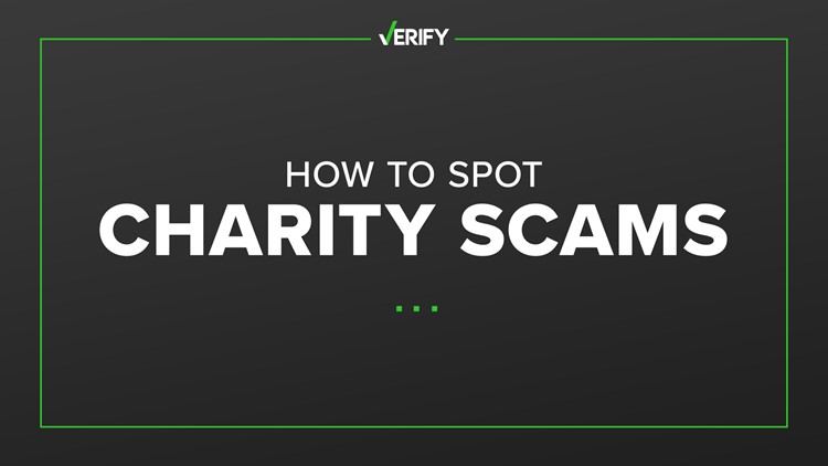 How to spot charity donation scams
