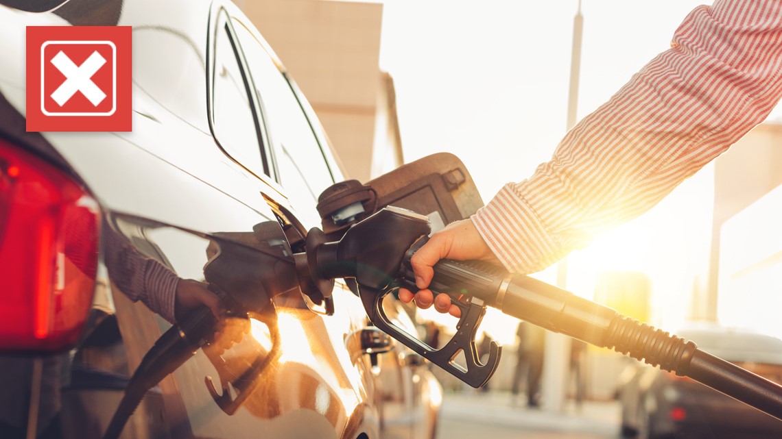 Don't top off your tank after the gas pump shuts off