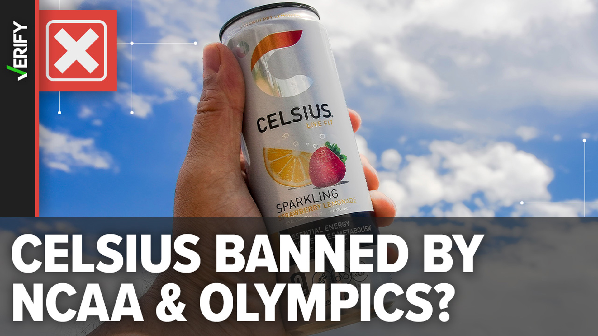 Some headlines and posts claim the NCAA and Olympics have banned athletes from consuming Celsius energy drinks because of their ingredients. Here’s why that’s false.