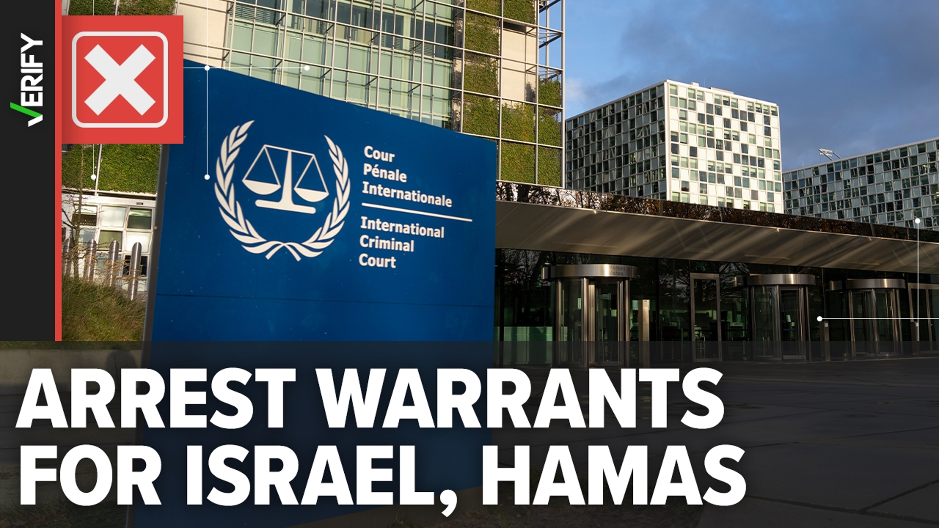 International Criminal Court warrants for war crimes have been requested but not yet granted for leaders of Israel, Hamas.