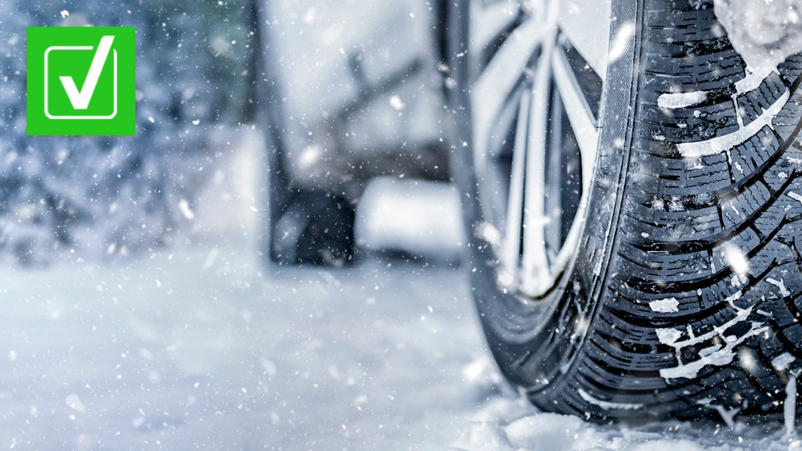 Tire pressure drops when the weather gets colder