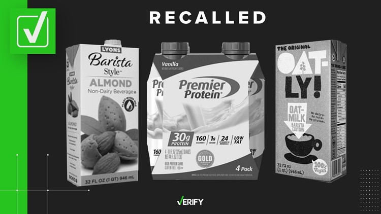 Yes, there is a recall for one type of Oatly brand oat milk