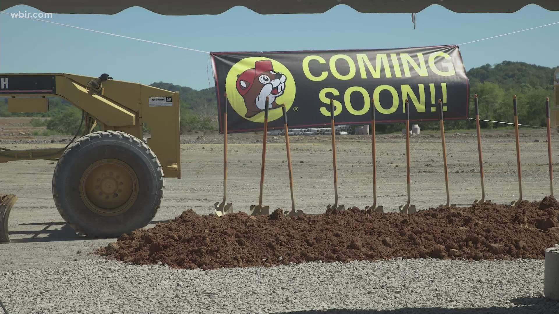 Buc-ee's is the first confirmed business to be part of the development.